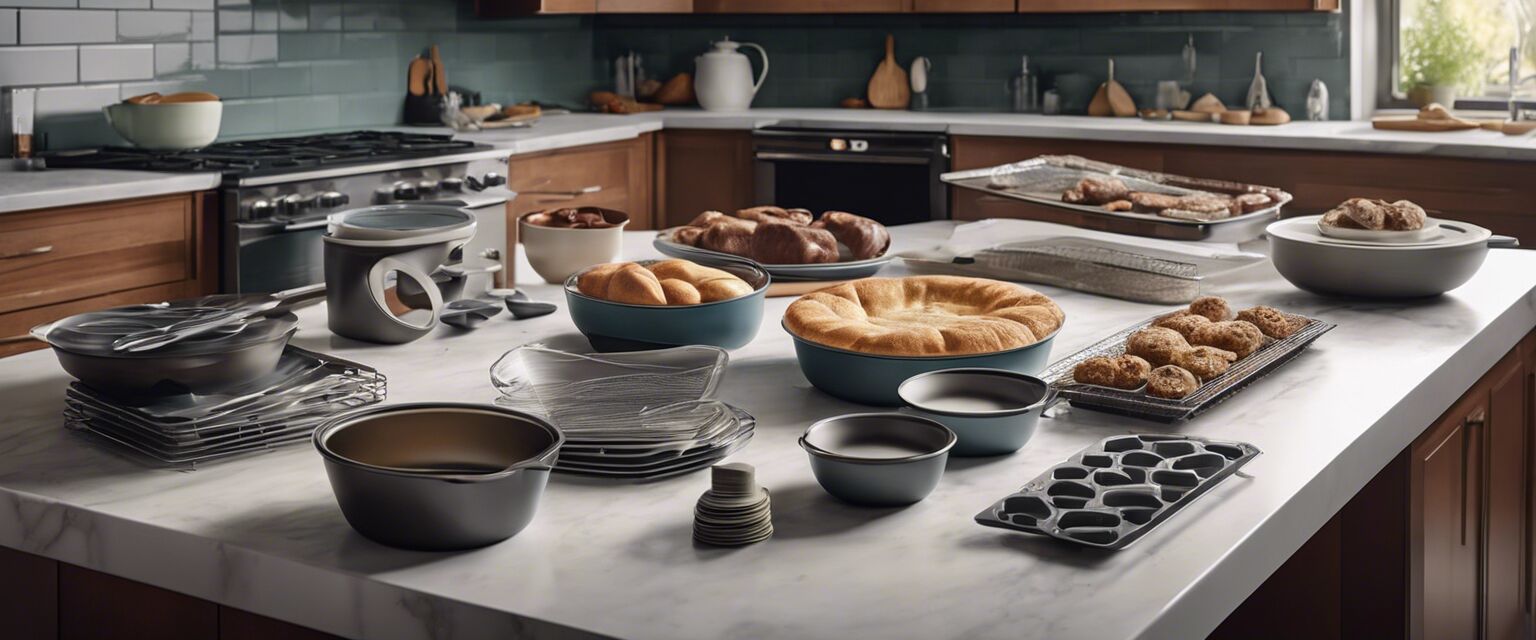 Various bakeware materials